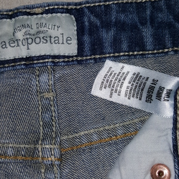 Aeropostale sz 4   Bayla skinny jean inseam 32 - Picture 2 of 5